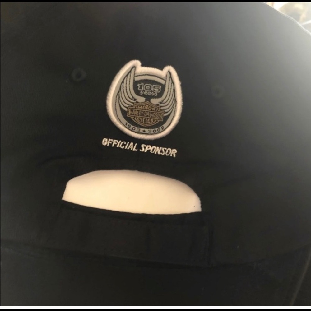 Harley Davidson Official Sponsored 105th anniversary black hat